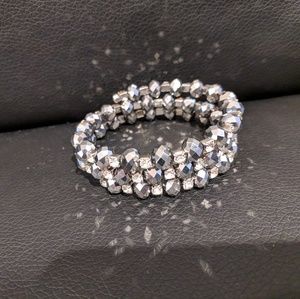 swarovski crystal sparkle beads bracelet